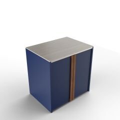 Sinn Free - Malzeme Dolap Modulü BLUE - TRAVERTINE BEIGE