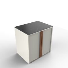 Sinn Free - Malzeme Dolap Modulü PURE WHITE - ANATOLIAN BLACK