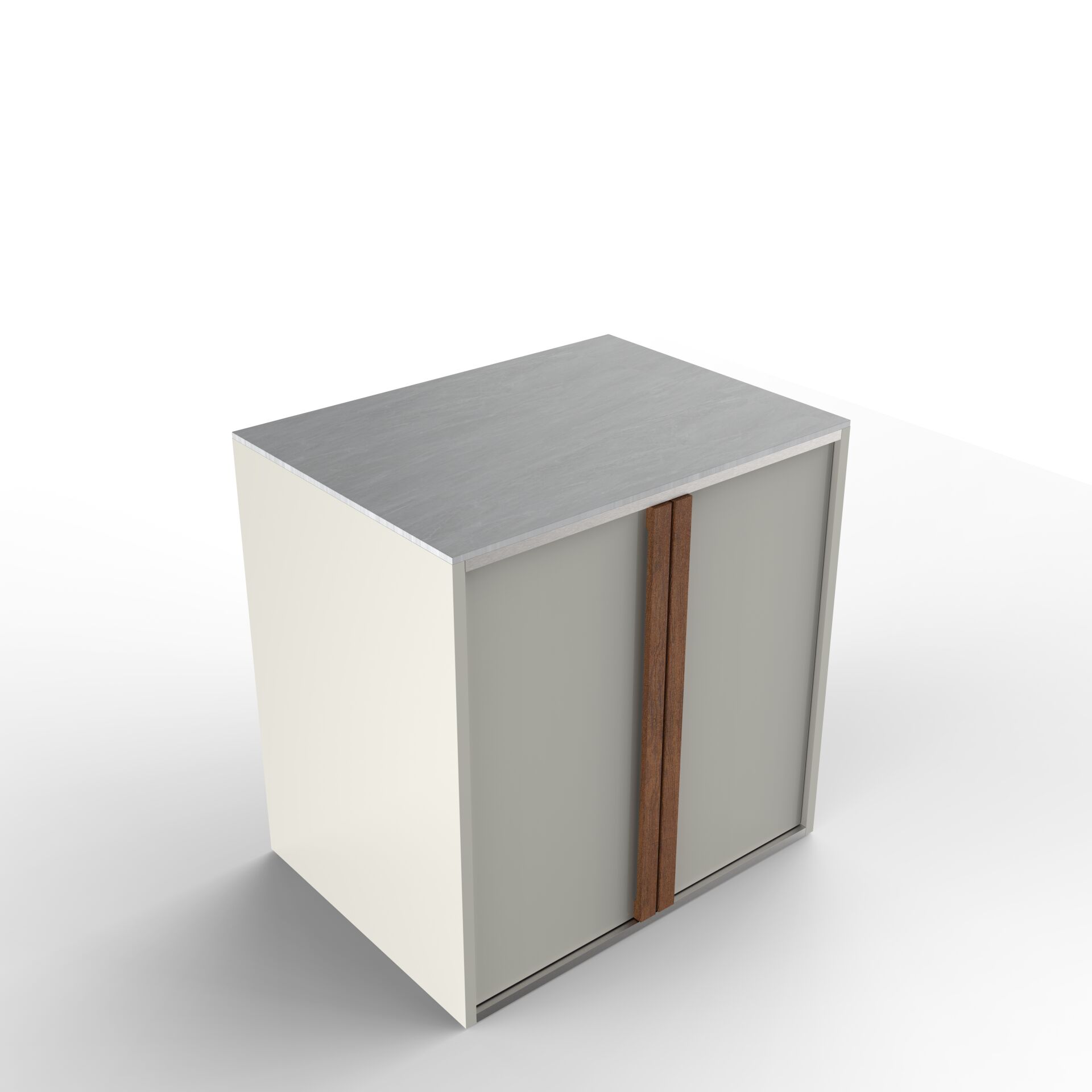 Sinn Free - Malzeme Dolap Modulü PURE WHITE - SWAN GREY