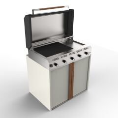 Sinn Chef - Gazlı Barbekü Modülü PURE WHITE
