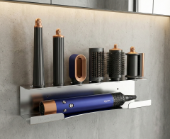 DYSON AIRWRAP - MULTISTYLER UYUMLU PASLANMAZ METAL DUVAR ASKISI - DÜZENLEYİCİ STAND